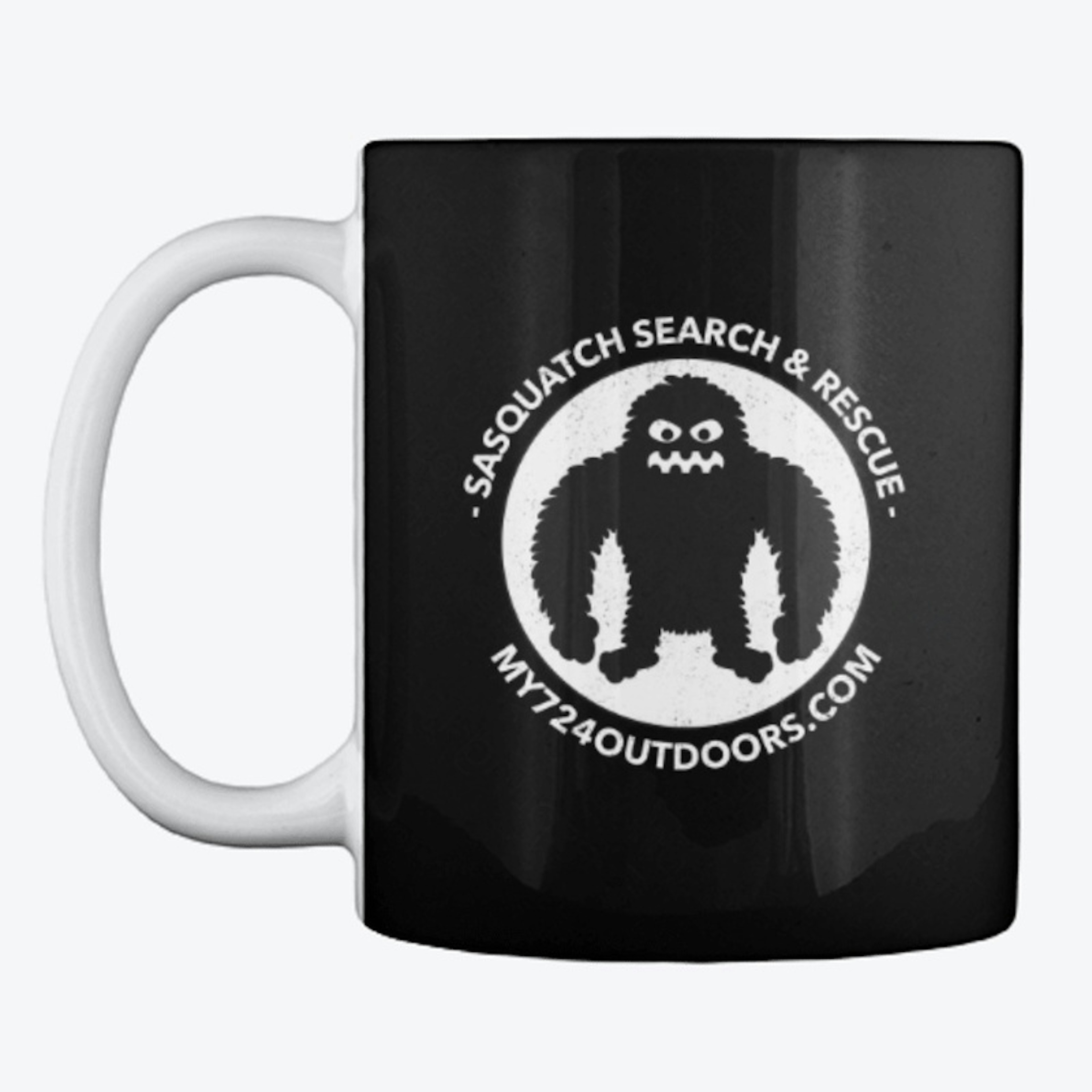 Sasquatch Search And Rescue Coffee Mug