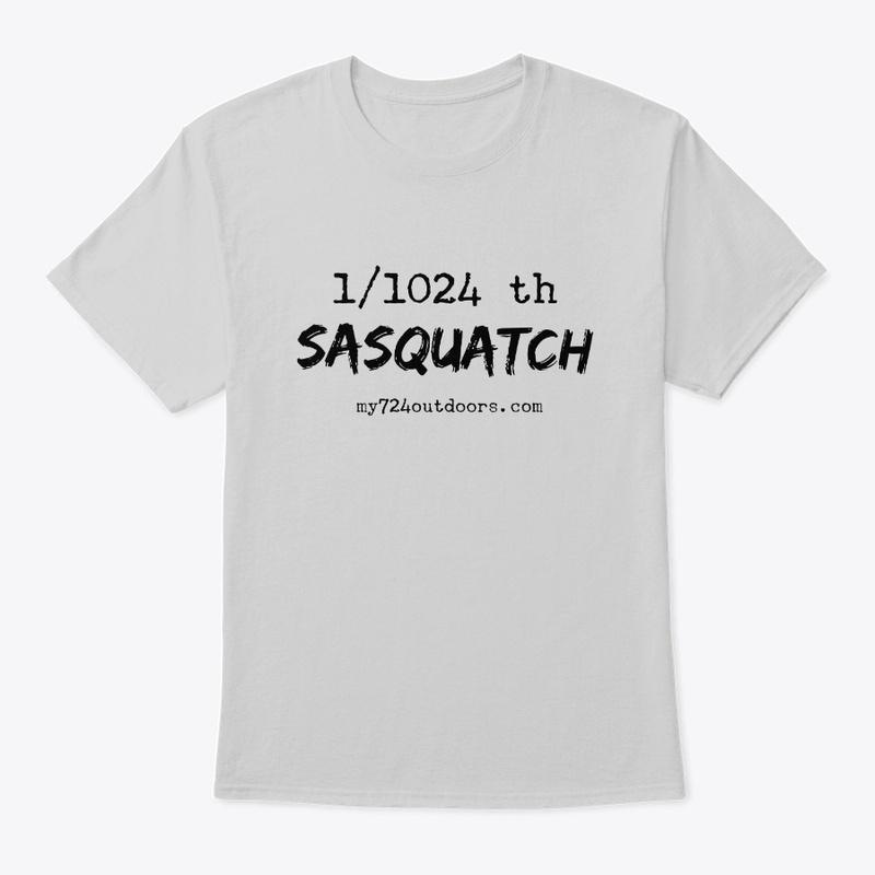 1/1024th Sasquatch Black Letters